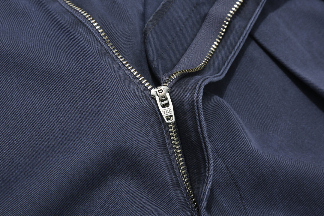 Neat 26-01NC Classic Wide Tapered Chinos - Faded Navy