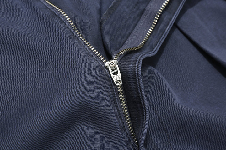 Neat 26-01NC Classic Wide Tapered Chinos - Faded Navy