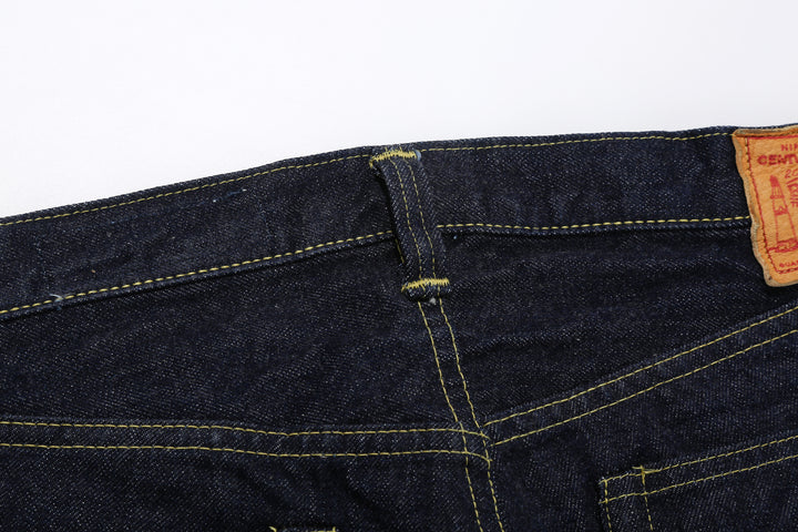Boncoura 43XX WWII Natural Indigo Dyed Selvedge Denim 15th Anniversary Model Made in Japan belt loop