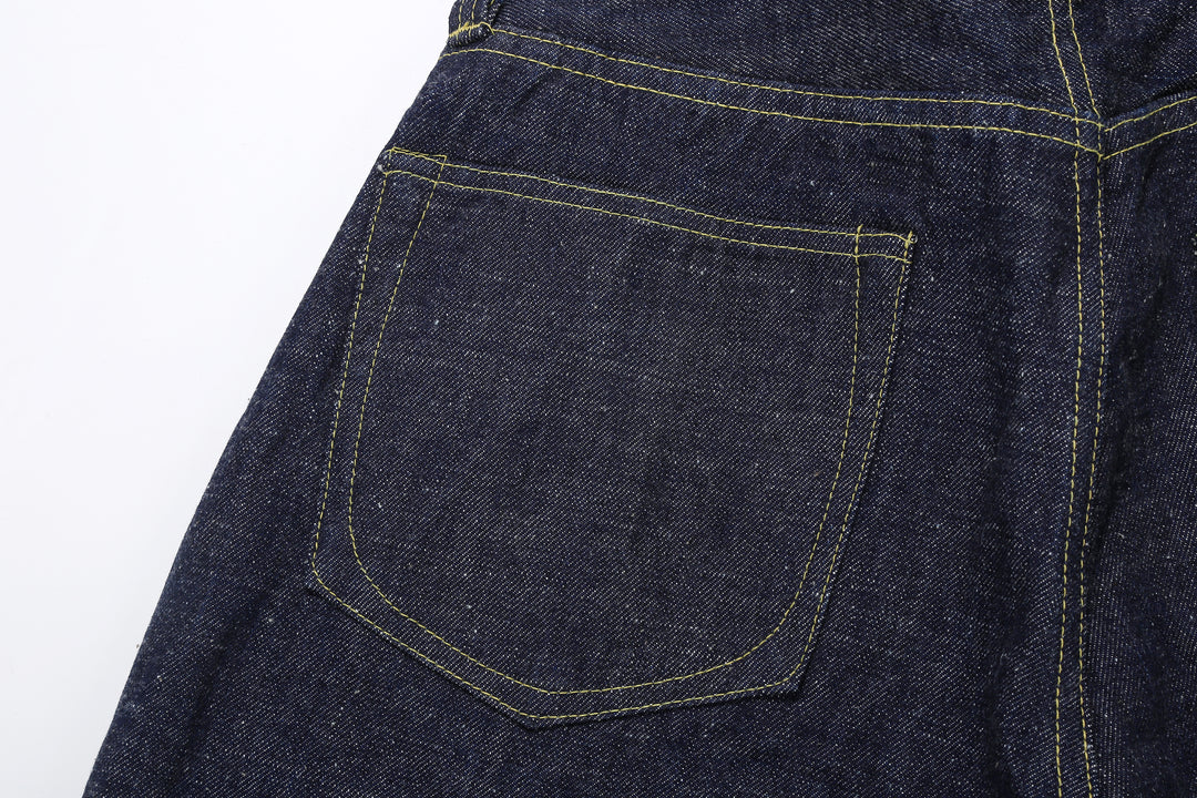 Samurai Jeans S2000HXII Samurai Cotton 15.8oz GL3 Selvedge Denim - Wide Striaght Fit left pocket back