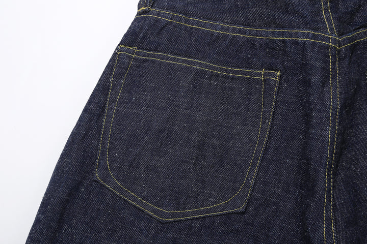 Samurai Jeans S2000HXII Samurai Cotton 15.8oz GL3 Selvedge Denim - Wide Striaght Fit left pocket back
