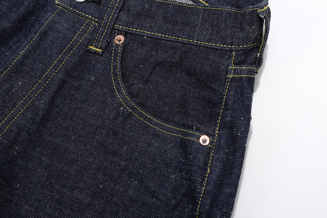 Samurai Jeans S2000HXII Samurai Cotton 15.8oz GL3 Selvedge Denim - Wide Striaght Fit left pocket front