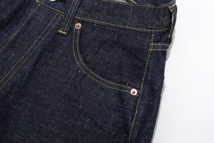 Samurai Jeans S2000HXII Samurai Cotton 15.8oz GL3 Selvedge Denim - Wide Striaght Fit left pocket front