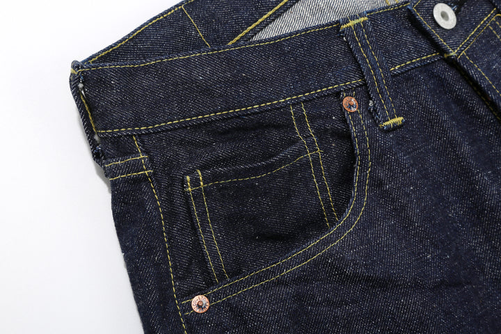 Samurai Jeans S2000HXII Samurai Cotton 15.8oz GL3 Selvedge Denim - Wide Striaght Fit right pocket front