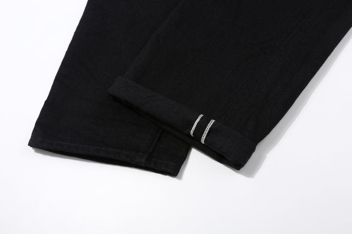 Samurai Jeans S0510XX-BOB Black on Blue 15oz selvedge denim regular straight fit made in Japan selvedge ID