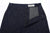 Boncoura Cotton Linen Indigo Denim Baker Pants – Button Fly and Interior Detail