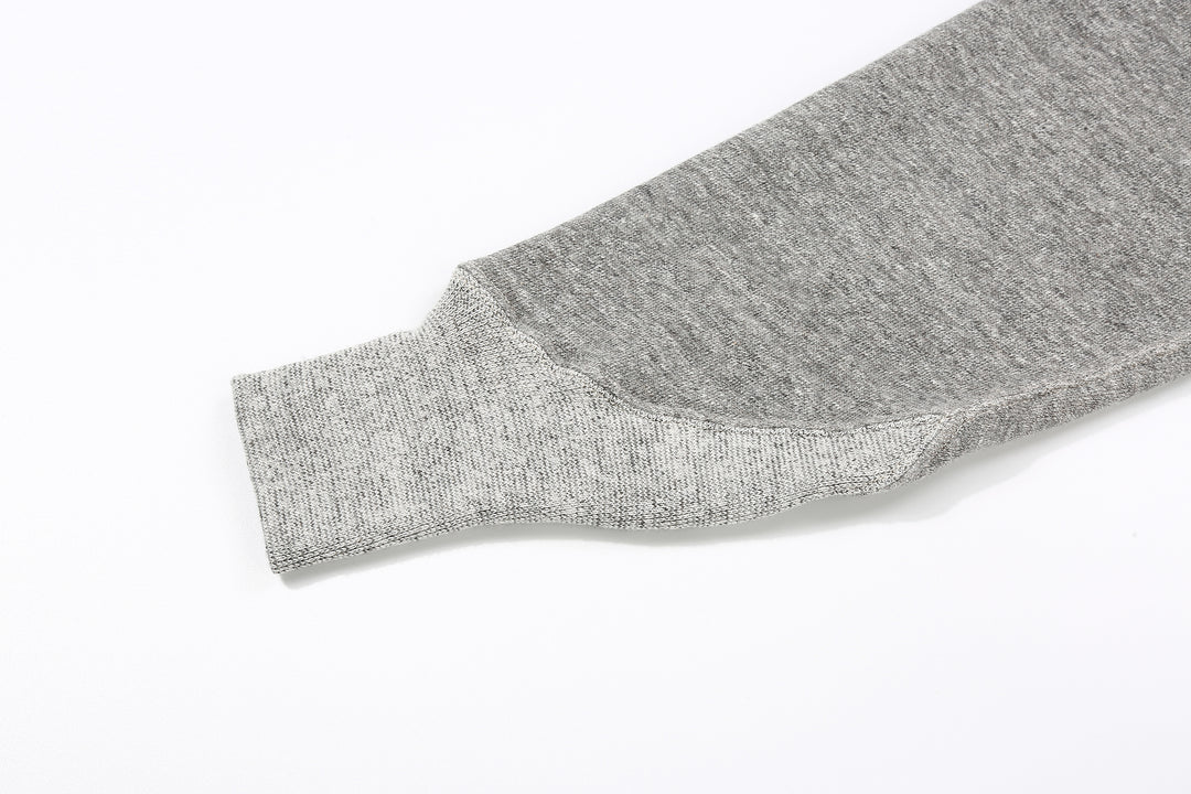 Warehouse 468 high neck loopwheel sweatshirt mock neck made in Japan vintage style grey sleeve