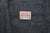 Boncoura Cotton Linen Indigo Denim Baker Pants – Interior Boncoura Label and Denim Reverse Detail
