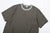 Deluxeware MTM-00 7.5oz “Wood Grain” Loopwheeled Pocket T-Shirt Made in Japan Heather Grey Crew Neck