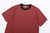 Deluxeware MTM-00 7.5oz “Wood Grain” Loopwheeled Pocket T-Shirt Made in Japan Heather Red Neck