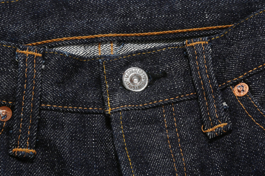 Samurai Jeans S710XX 19oz Kiwami selvedge denim slim straight fit button