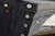 Samurai Jeans S710XX 19oz Kiwami selvedge denim slim straight fit button detail