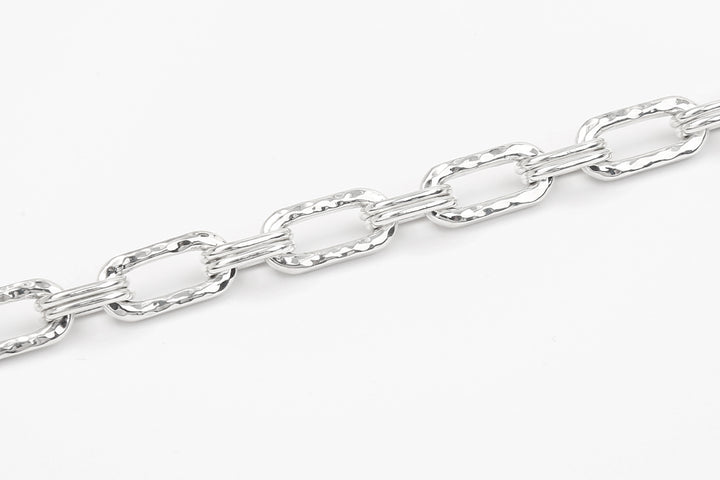 Moto BR-03 handmade chain bracelet eagle silver K18 gold accent Japan handcrafted bracelet chain