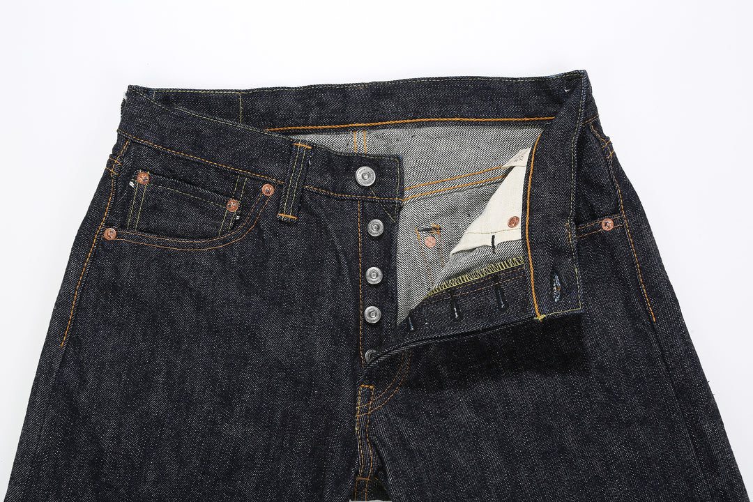 Samurai Jeans S511XX 19oz Kiwami selvedge denim slim tapered fit detail