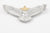 Moto EG-01 eagle silver pendant K18 gold accent native style Japan handcrafted jewelry back view