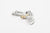 Moto Hideo Motoike EG-02 Eagle Pendant with K18 Gold Accent – Medium