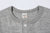 Warehouse Lot 4601 Shadow Border Slub Yarn Henley T-Shirt Made in Japan Heather Grey Neck Detail