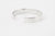 Moto BC-01G eagle silver bangle K18 gold accent native style handmade bracelet Japan side view
