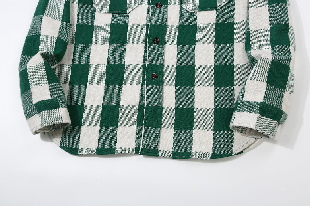 Warehouse Lot 3104 Selvedge Buffalo Check Flannel Shirt