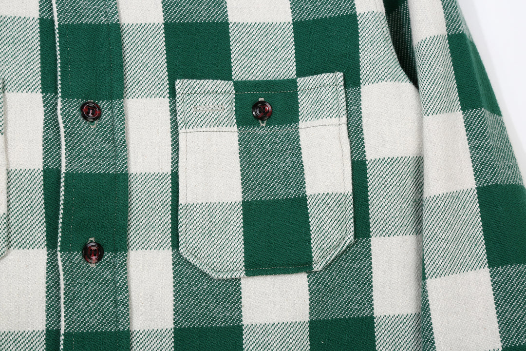 Warehouse Lot 3104 Selvedge Buffalo Check Flannel Shirt
