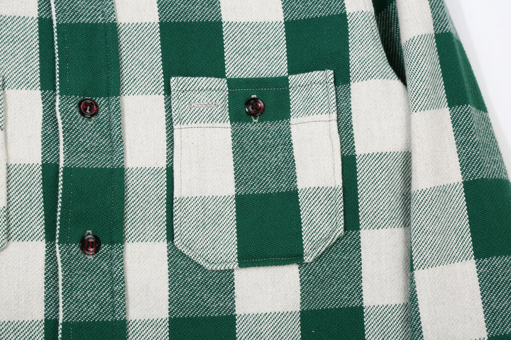 Warehouse Lot 3104 Selvedge Buffalo Check Flannel Shirt