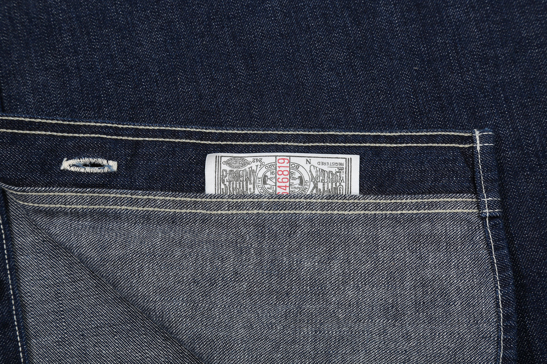 Freewheelers 2623002 Birner 8.5oz Indigo Denim Mechanic Shirt – Inside Union Ticket