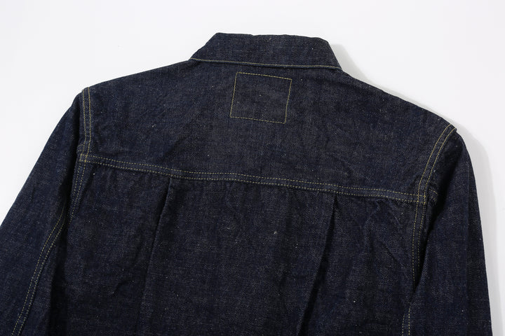 Samurai Jeans S554HX 15.8oz GL3 Samurai Cotton Selvedge Denim Type 1 Jacket - Back Yoke Detail