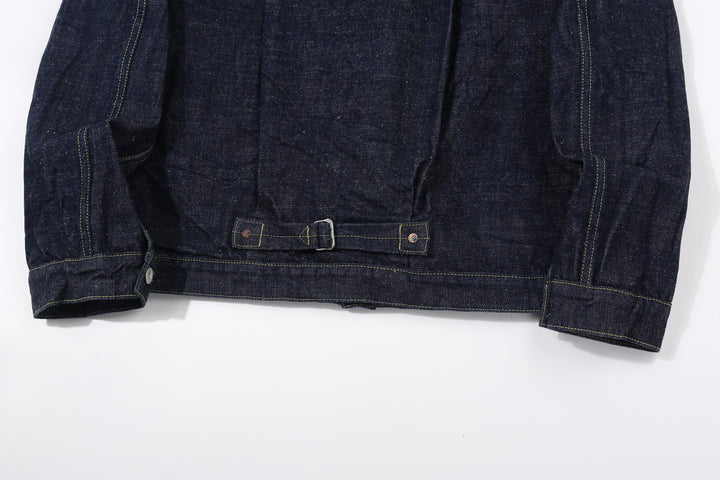 Samurai Jeans S554HX 15.8oz GL3 Samurai Cotton Selvedge Denim Type 1 Jacket - Back Hem Detail