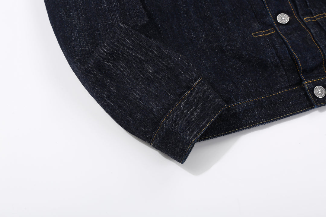 Freewheelers 2621002 Lot 506 XX 1941 Type 1 Denim Jacket – Sleeve and Cuff Detail