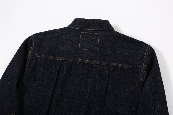 Freewheelers 2621002 Lot 506 XX 1941 Type 1 Denim Jacket – Back Yoke Detail