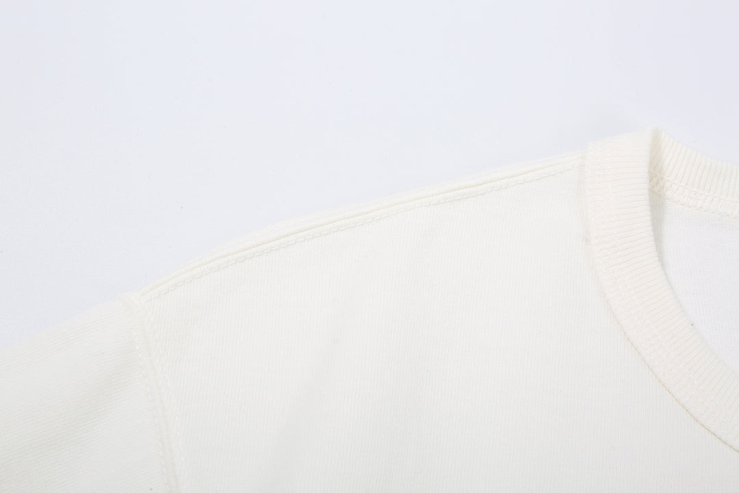 Deluxeware DXTL-00 12.5oz Loopwheeled Long Sleeve T-Shirt - Crew Neck