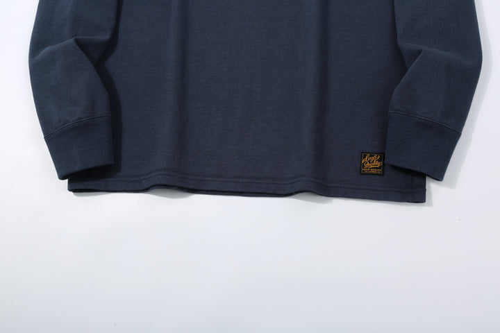 Deluxeware DXTL-00 12.5oz Loopwheeled Long Sleeve T-Shirt - Crew Neck