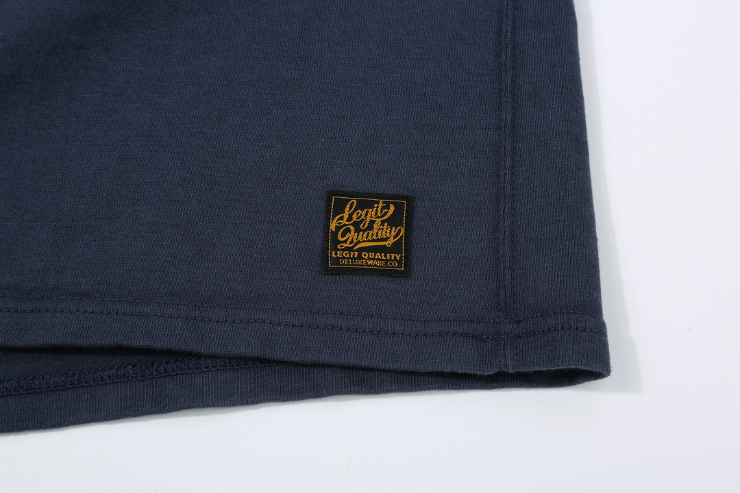 Deluxeware DXTL-00 12.5oz Loopwheeled Long Sleeve T-Shirt - Crew Neck