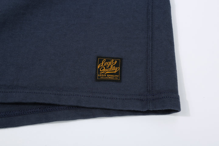 Deluxeware DXTL-00 12.5oz Loopwheeled Long Sleeve T-Shirt - Crew Neck