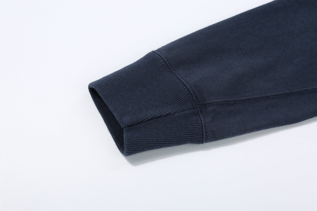 Deluxeware DXTL-00 12.5oz Loopwheeled Long Sleeve T-Shirt - Crew Neck