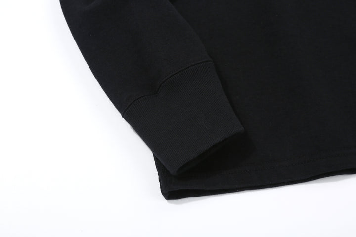 Deluxeware DXTL-00 12.5oz Loopwheeled Long Sleeve T-Shirt - Crew Neck