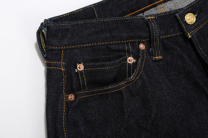 Samurai Jeans S510XX25oz-SP 25oz Selvedge Jeans - Coin Pocket Close-Up