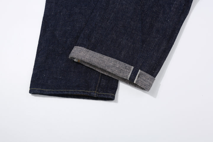 Samurai Jeans S500AX-SAKURA AI Plus SAKURA 18oz Selvedge Jeans - Selvedge Leg Opening