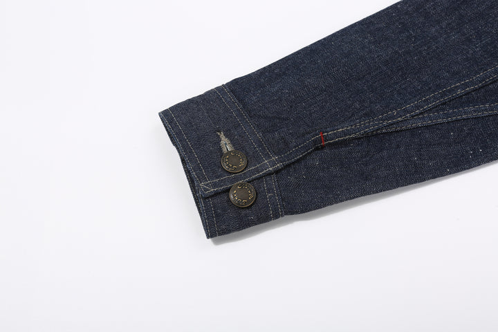 DALEE’S & CO. 61B 11oz Selvedge Denim Work Jacket – Sleeve Placket and Cuff Buttons