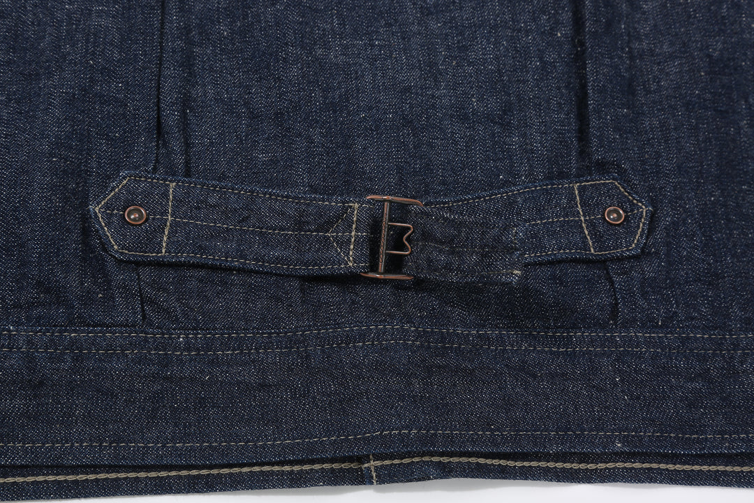 DALEE’S & CO. 61B 11oz Selvedge Denim Work Jacket –  Buckle Detail