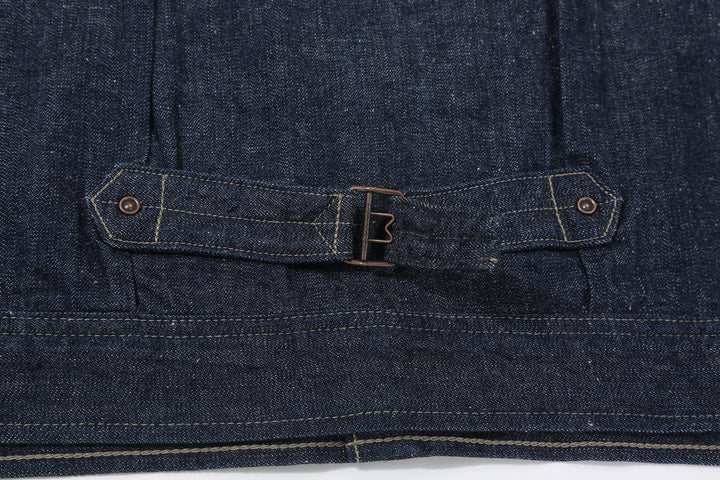 DALEE’S & CO. 61B 11oz Selvedge Denim Work Jacket –  Buckle Detail