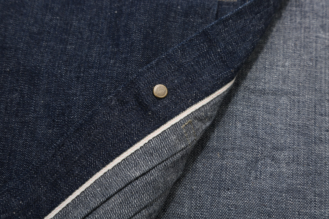 DALEE’S & CO. 61B 11oz Selvedge Denim Work Jacket – Selvedge Edge and Fabric Reverse