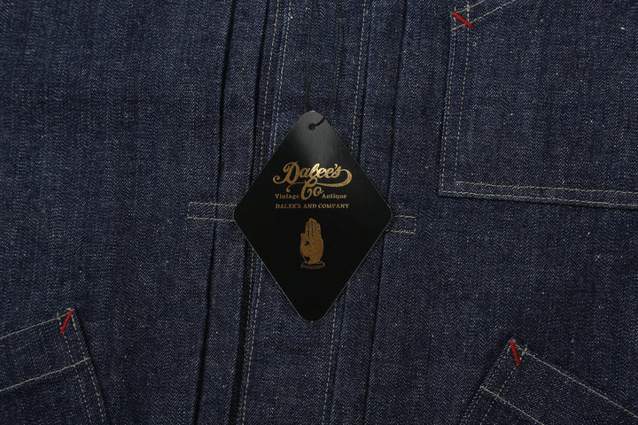 DALEE’S & CO. 61B 11oz Selvedge Denim Work Jacket – Branded Hang Tag