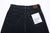 Omoto Denim 0815BCH 13.5oz Selvedge Sumi Overdyed Denim - Wide Straight Fit Made in Japan - Back Pockets