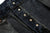 Omoto Denim 0815BCH 13.5oz Selvedge Sumi Overdyed Denim - Wide Straight Fit Made in Japan - Buttons Reverse Side