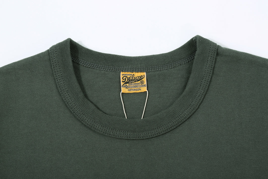 Deluxeware SDTS-00 10.5oz Loopwheeled T-Shirt - Crew Neck
