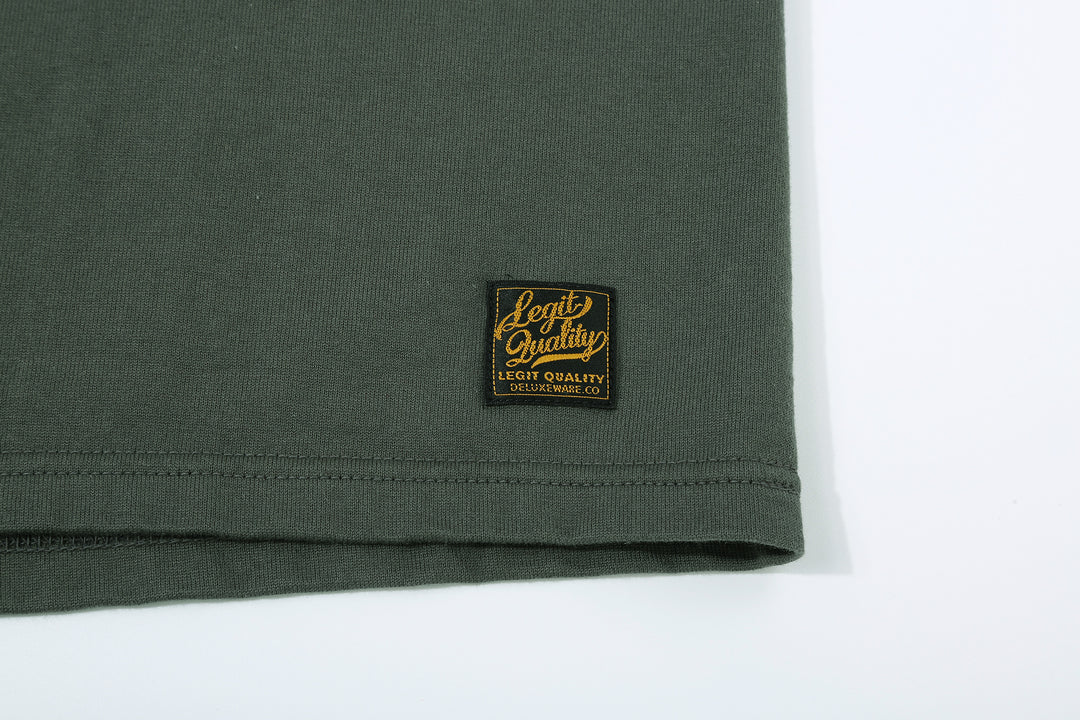 Deluxeware SDTS-00 10.5oz Loopwheeled T-Shirt - Crew Neck
