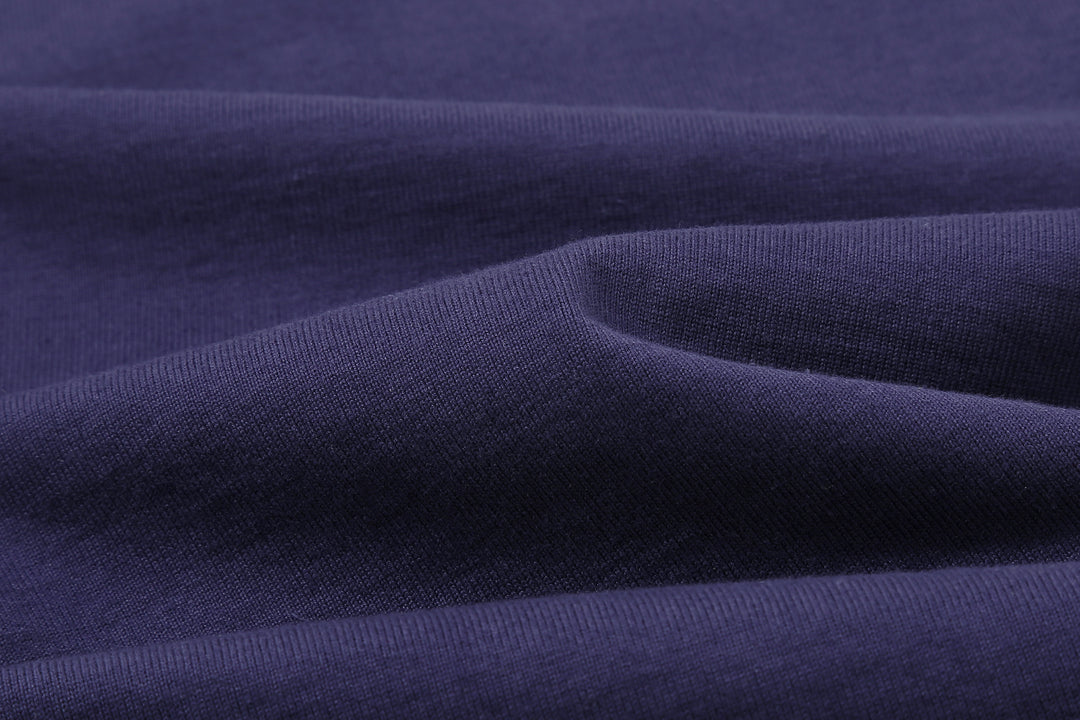 Deluxeware SDTS-00 10.5oz loopwheeled T-shirt made in Japan heavyweight crew neck purple
