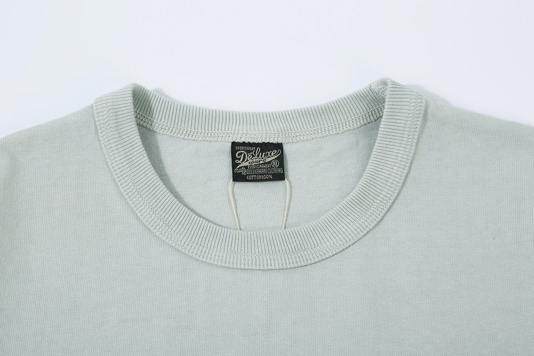 Deluxeware DXTS-00 12.5oz Loopwheeled T-Shirt - Crew Neck