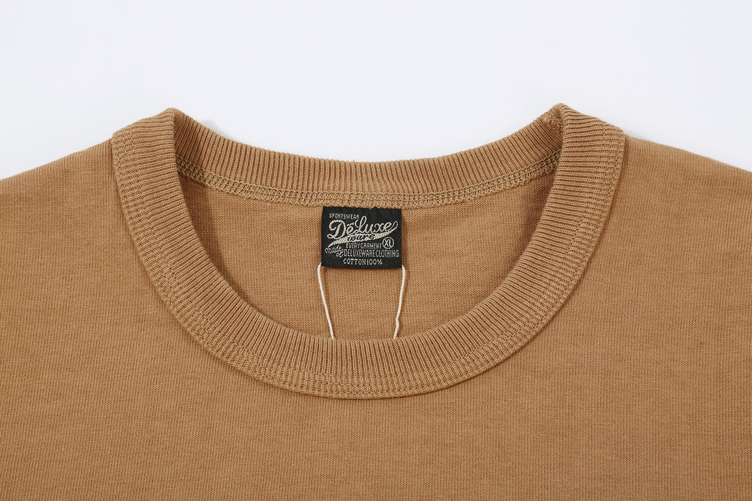 Deluxeware DXTS-00 12.5oz Loopwheeled T-Shirt - Crew Neck